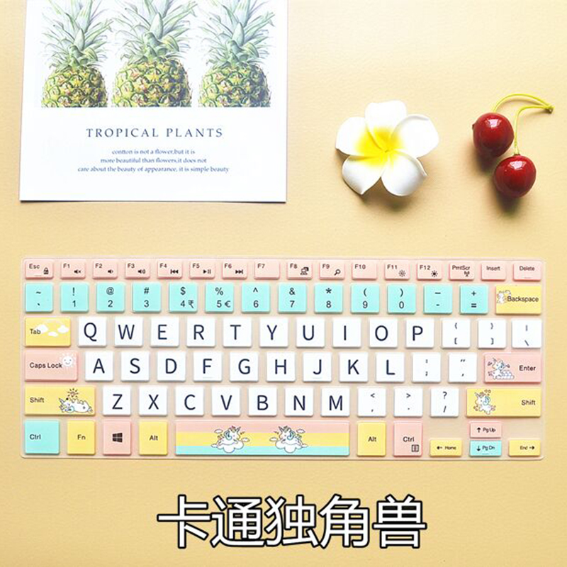 戴尔灵越5000游匣燃7000成就5370 5488 5485笔记本键盘膜保护贴膜