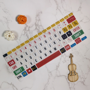 14寸华硕无畏灵耀Pro14笔记本键盘膜M7400Q保护膜M3400贴膜K3400P