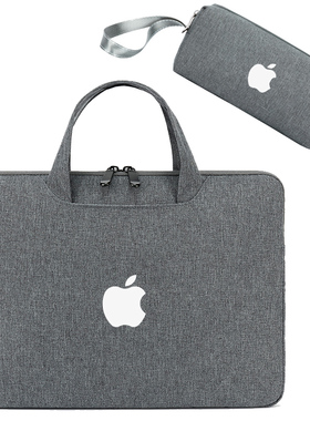 适用于apple苹果MacBook Air M1 M2 13寸/13.6英寸笔记本电脑包手提Pro13内胆包Pro14/Pro16寸简约单肩包男女