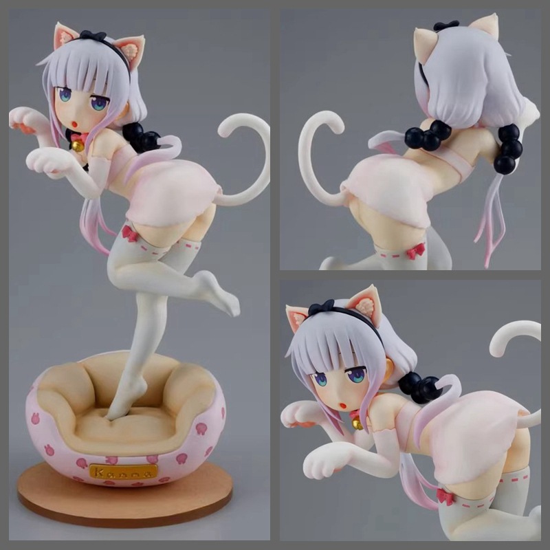 小林家的龙女仆 猫女 康娜 沙发 小林康娜 康娜 卡姆依 盒装手办