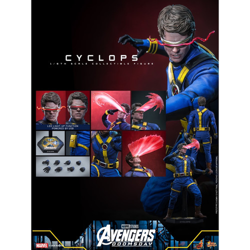 预订HOTTOYS HT 1/6《复仇者联盟5.毁灭之日》镭射眼MMS908普通版
