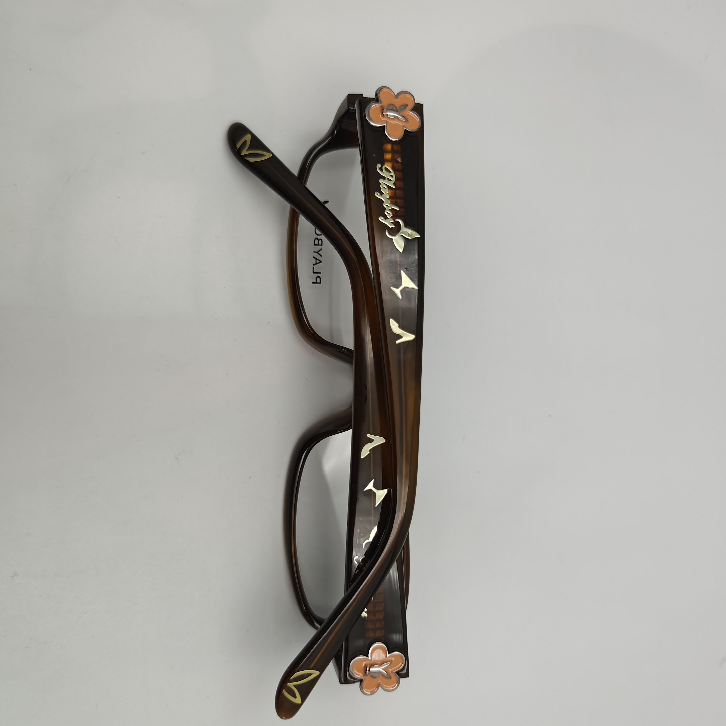 Playboy花朵装饰时尚眼镜框男女通用潮流款光学镜架太阳镜架CE512