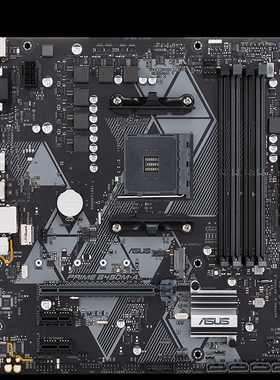 华硕A520M/B450M A320 AM4 DDR4 拆机2-3-4-5代CPU M.2