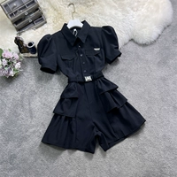 Летний модный ремень, комбинезон, 2024 года, рукава фонарики