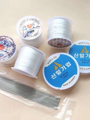鱼线弹力线合集穿针线diy手作饰品串珠材料珠珠戒指手工编织配件