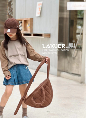 波啦LAKUER拉酷儿XR1647牛仔半身裙送安全裤童装实体店奕佳潮童馆