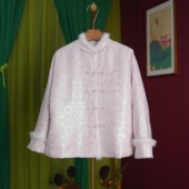 闲庭序 李德喜· 如意宝相浮光锦 水貂毛夹棉外套新中式 棉服