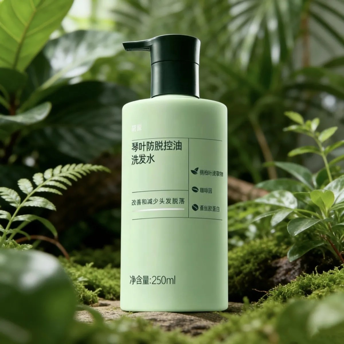 史云逊琴叶防脱发控油洗发水侧柏叶不掉发