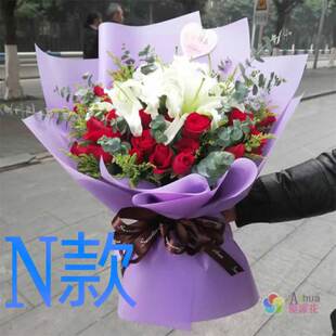 生日祝寿红玫瑰吉林吉林花店送花永吉县蛟河市桦甸市同城鲜花速递