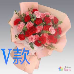 生日周年康乃馨湖南永州花店送花宁远县蓝山县新田县同城鲜花速递