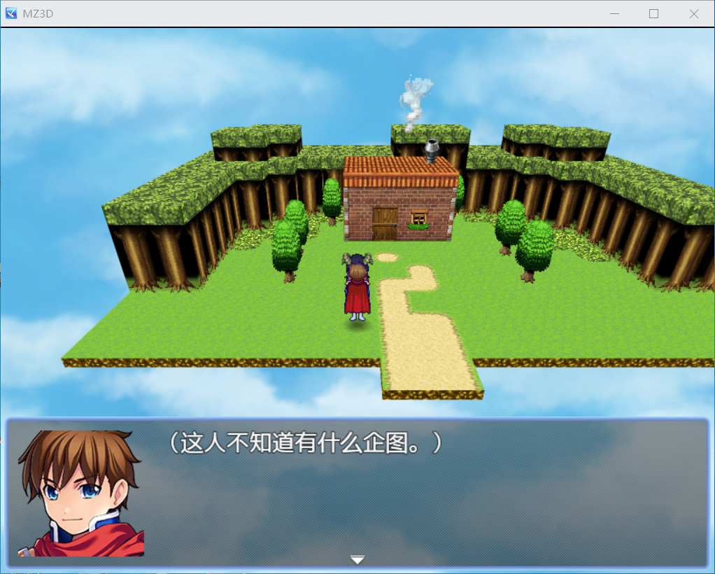 RPGMAKER MZ 3D 短篇游戏范例 伪3D战斗范例 RPGMAKER MZ 3D插件