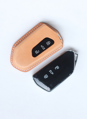 适配大众ID34567高尔夫8揽境途昂探境手工真皮钥匙包质感钥匙套包