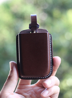 适用领克新款01 03 05 09真皮手工定制高端钥匙套包扣精致男女