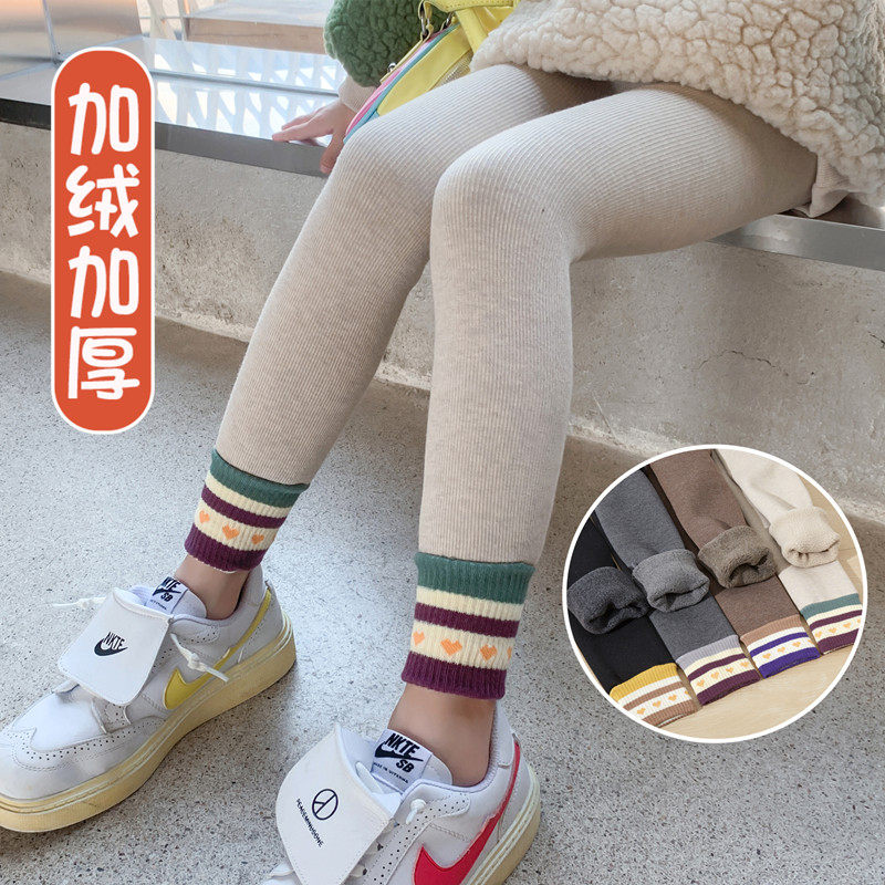 女孩童打底裤秋冬款外穿儿童加绒裤子宝宝新款加厚一体绒保暖长裤,童装/婴儿装/亲子装,裤子,淘宝优惠券,粉丝福利购,淘宝优惠卷