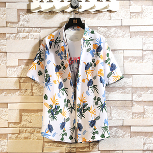 夏新款男大码宽松短袖打底衫T恤百搭印花体恤/7107p35，男装T恤，电商A012