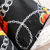 夏季大码短袖衬衣休闲外套印花风青年衬衫/D7098p27，男装T恤，电商A012