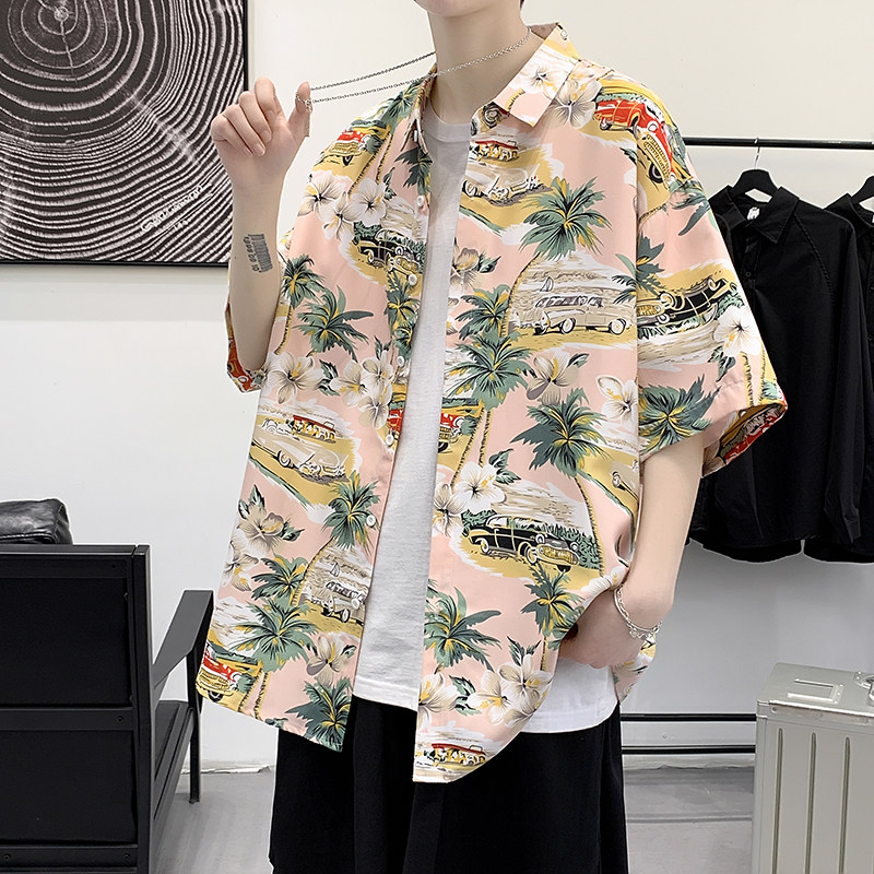 夏新款男大码打底衫宽松短袖T恤百搭印花体恤/7102p35,男装T恤,电商A012