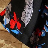 花衬衫男新款印花长袖衬衫男中青年休闲外套商务/7118p27，男装衬衫，电商A012