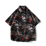 夏新款男大码打底衫宽松短袖T恤百搭印花体恤/7099p27，男装T恤，电商A012