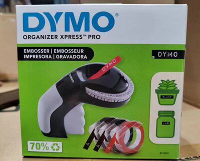 标签机Dymodymo手动标签压制