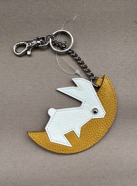 真皮动物造型小龙兔子小鸡包挂吊饰