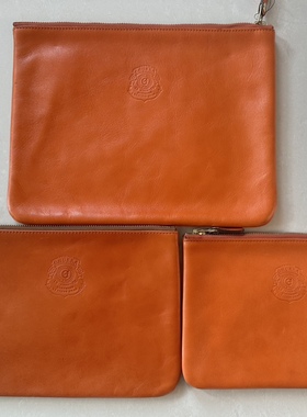 GUK 油蜡皮手包 男女均可