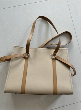 REIN 大号帆布托特包小众设计大容量通勤旅行单肩女包