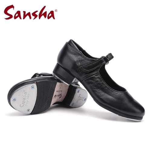 女童真皮踢踏舞蹈鞋专业踢踏鞋踢