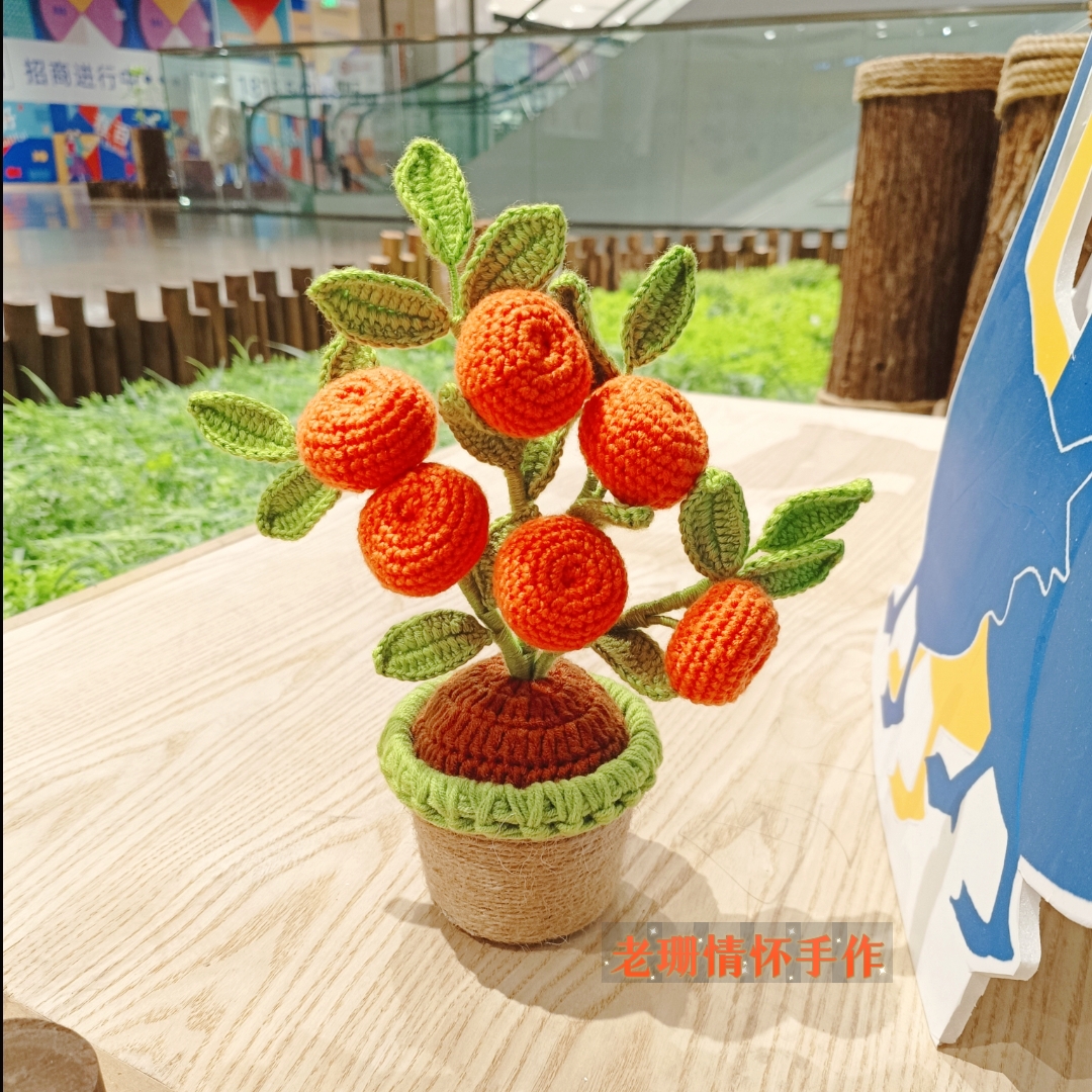 DIY禮品純手工制作金橘盆栽