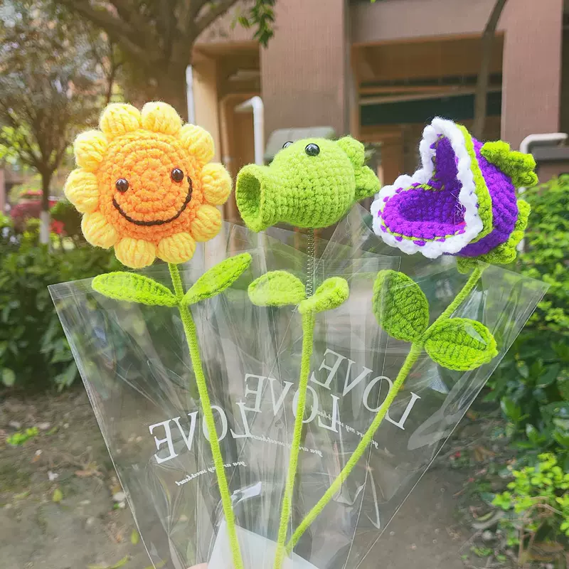Игра Plants vs. Zombies, DIY, подсолнух, букет, подарок на день рождения