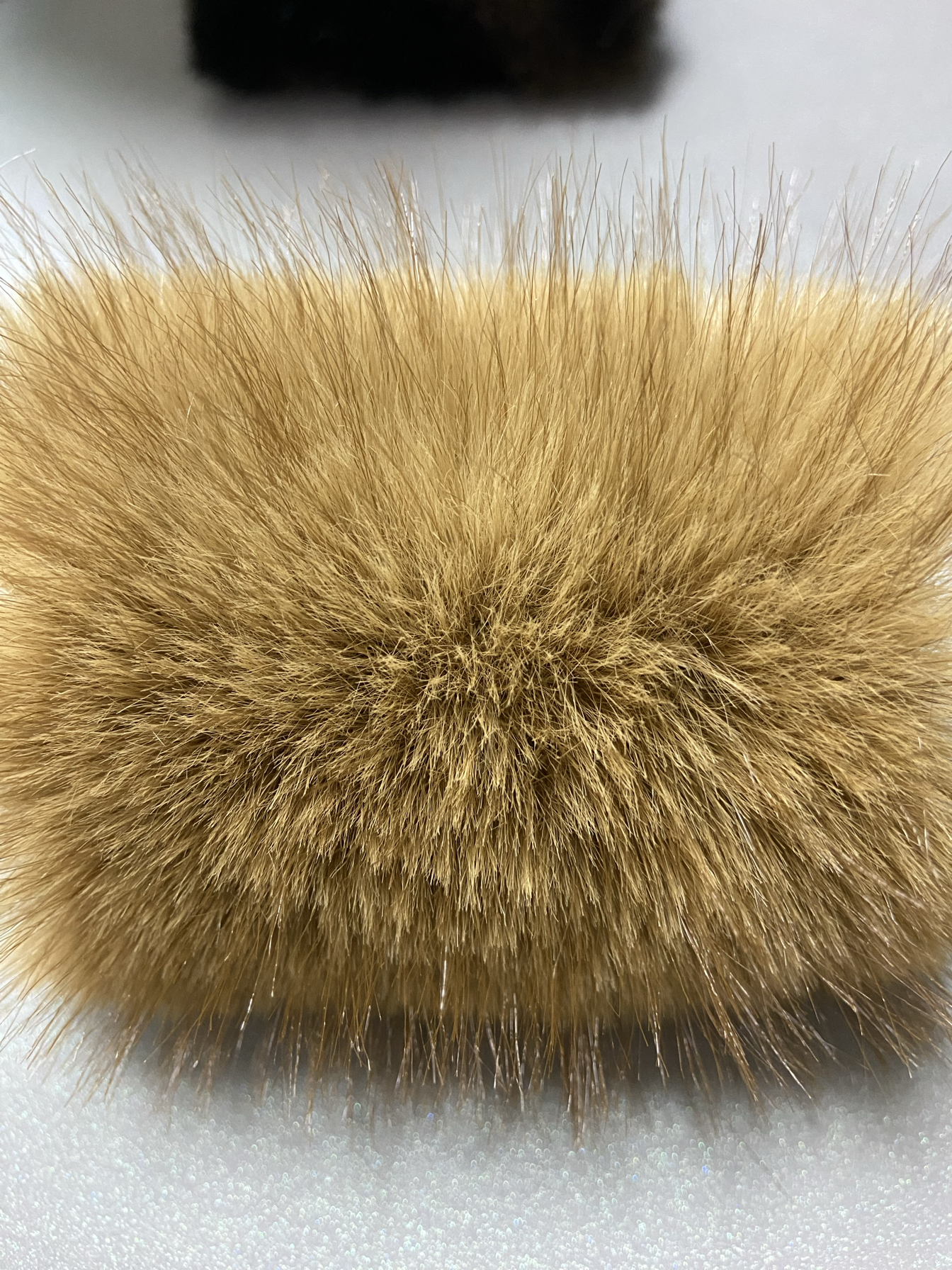 爆款高仿真狐貂毛绒面料冬季皮草女装披肩围脖布料