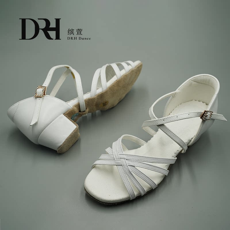 Drhdance女童舞蹈鞋软底拉丁舞鞋