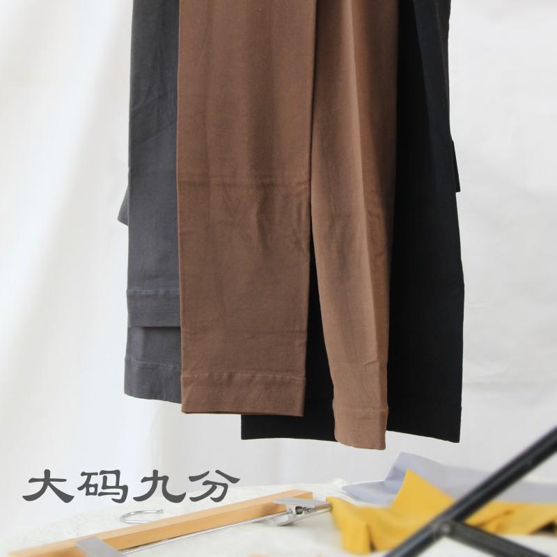 大码加长九分裤高弹力天鹅绒丝袜