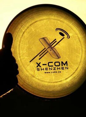 艾克体育XCOM户外比赛175g夜光沙滩竞速回旋硬飞盘儿童软飞碟包邮