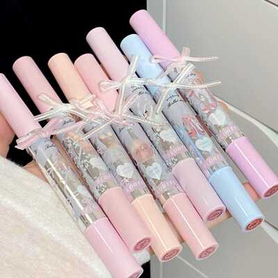 【新品现货】FLORTTE/花洛莉亚小蝴蝶结系列成膜唇蜜不易沾杯唇釉