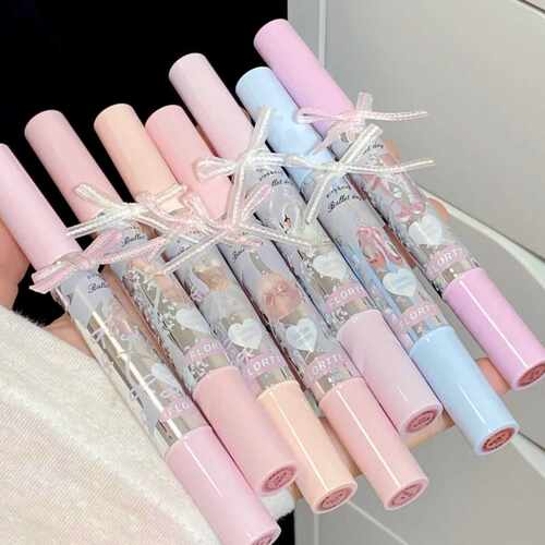 【新品现货】FLORTTE/花洛莉亚小蝴蝶结系列成膜唇蜜不易沾杯唇釉