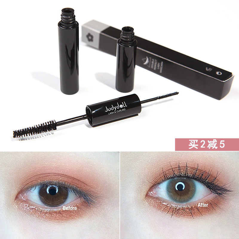 Judydoll Double head Novice encryption Lengthening Curl waterproof Lasting Halo Brush Mascarain the Makeup/Perfume/Beauty tools , Mascara/Eyelash growth medium  category - from Buy2taobao.com to provide professional Taobao agent buy service