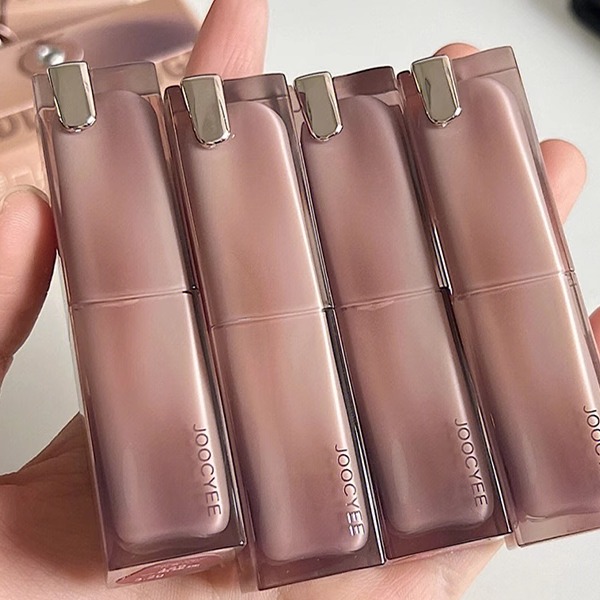 JC/Joocyee酵色粉雾口红哑光雾面122游离茶棕秋冬唇膏太妃糖103