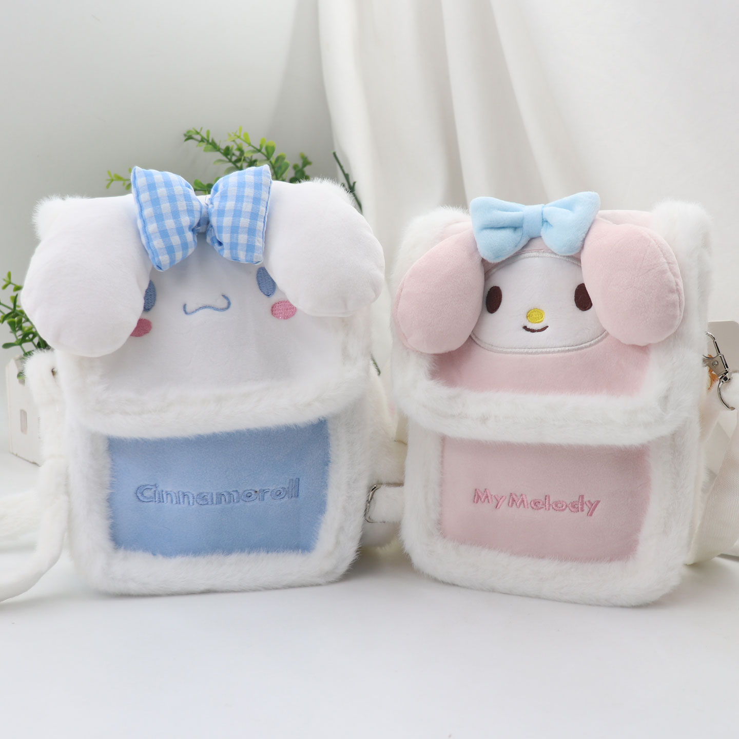 美乐蒂可爱卡通斜挎包迷你手机包