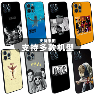 Nirvana涅槃乐队手机壳适用于iPhone17promax苹果16安卓15pro重金属摇滚14plus科特柯本13专辑12周边11英伦