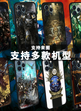 战锤40K星际战士荷鲁斯军旗手机壳适用于iPhone17promax游戏16pro周边15plus创意14个性13硅胶12卡通11软air