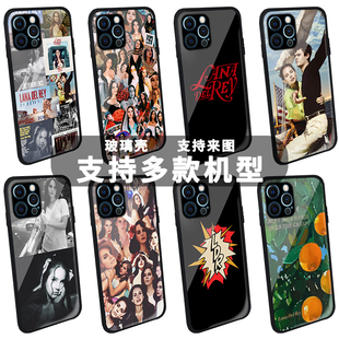 Lana Del Rey拉娜德雷打雷姐玻璃手机壳适用于欧美歌手音乐专辑同款个性复古文艺创意艺术周边