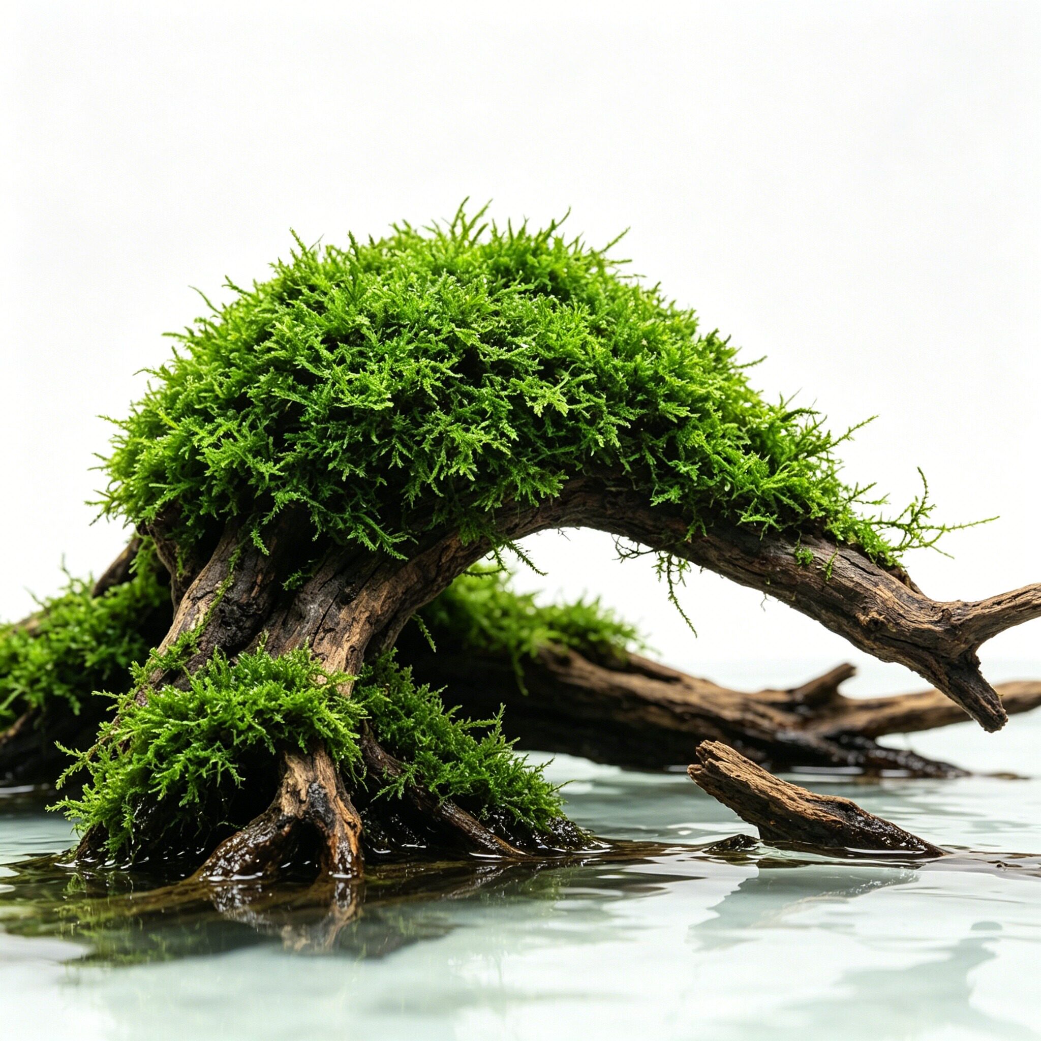 莫斯沉木鱼缸造景装饰材料净化水质淡水鱼水草水培苔藓微景观绿植