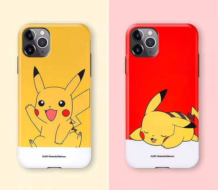 韩国正品皮卡丘适用于iphone11promax/11pro手机