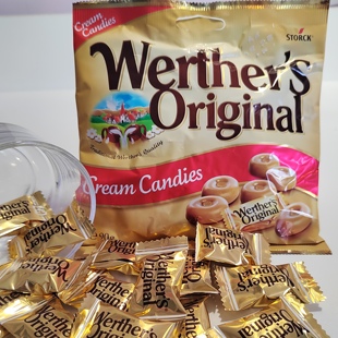 德国Werther 奶糖太妃糖果零食儿童伴手礼喜糖年货礼品 s韦特经典