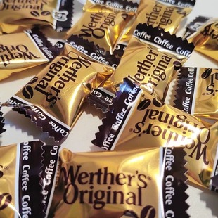 德国进口Werther s韦伟特鲜奶油咖啡糖喜糖硬糖儿童休闲零食糖果