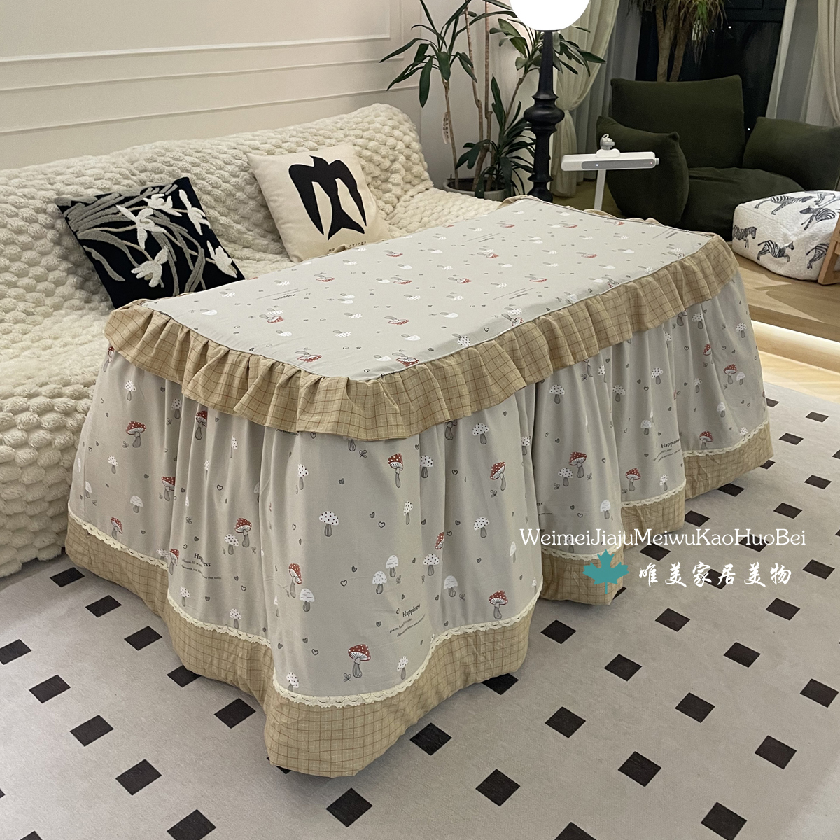 新款加厚可拆洗脱胆烤火罩