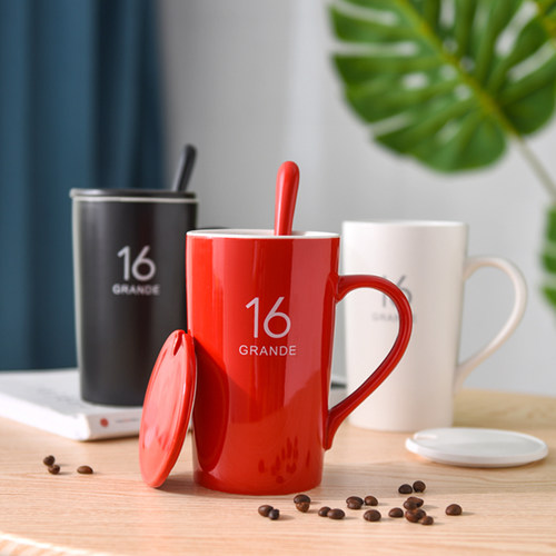 陶瓷杯子创意水杯情侣简约茶杯