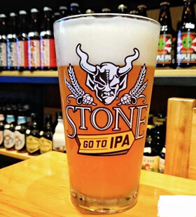 STONE美国限量版巨石精酿啤酒杯IPA巨石高脚杯郁金香杯品脱杯