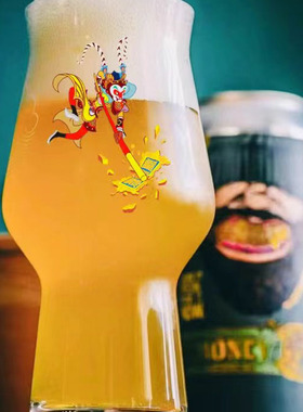 进口RASTAL大师杯水晶杯 卡通动漫创意水杯齐天大圣精酿啤酒杯